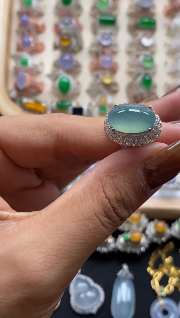 未镶嵌戒指翡翠缅甸天然a货翡翠