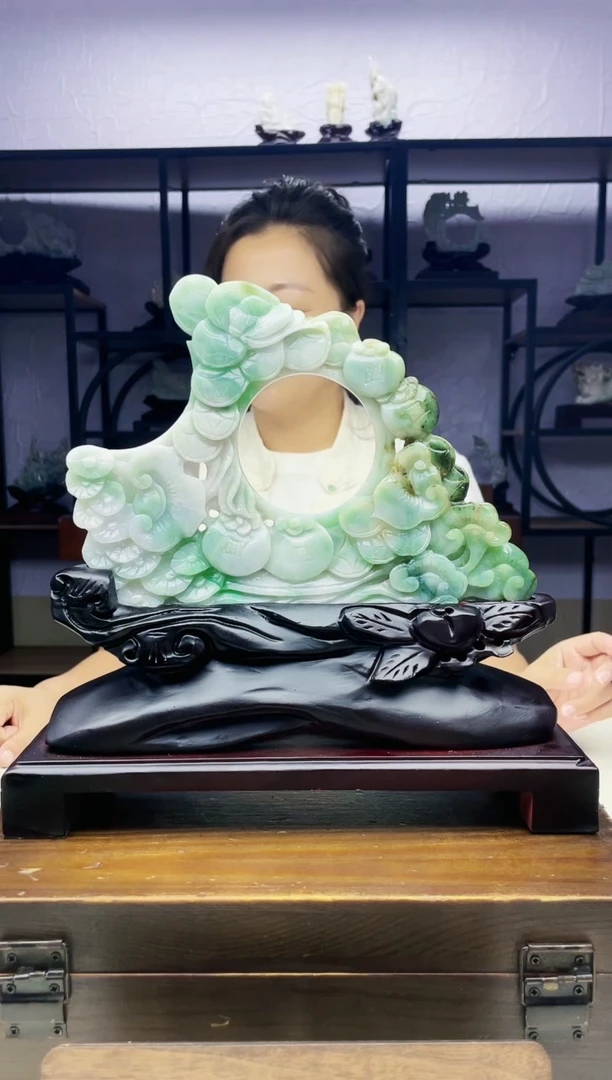 未镶嵌定制翡翠毛货09240104