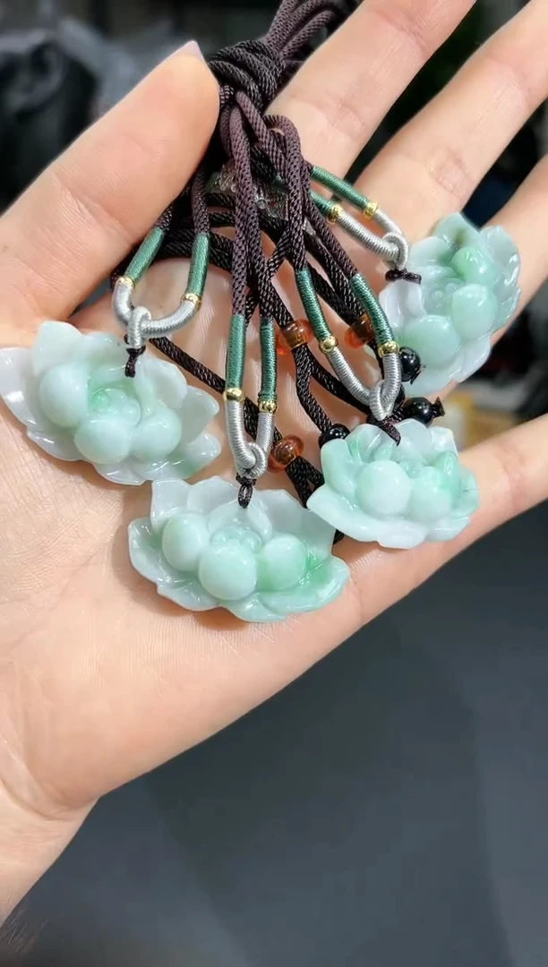 【闪购商品】翡翠颈饰未镶嵌 B6159 多样性发其一