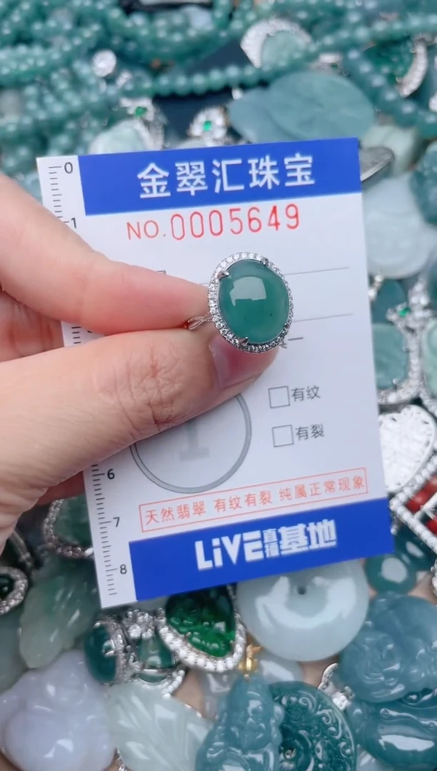 翡翠未镶嵌颈饰5649......1