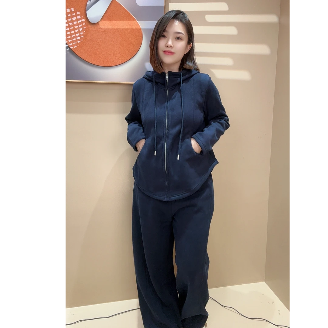 大码休闲时尚套装秋冬极简风WD1181