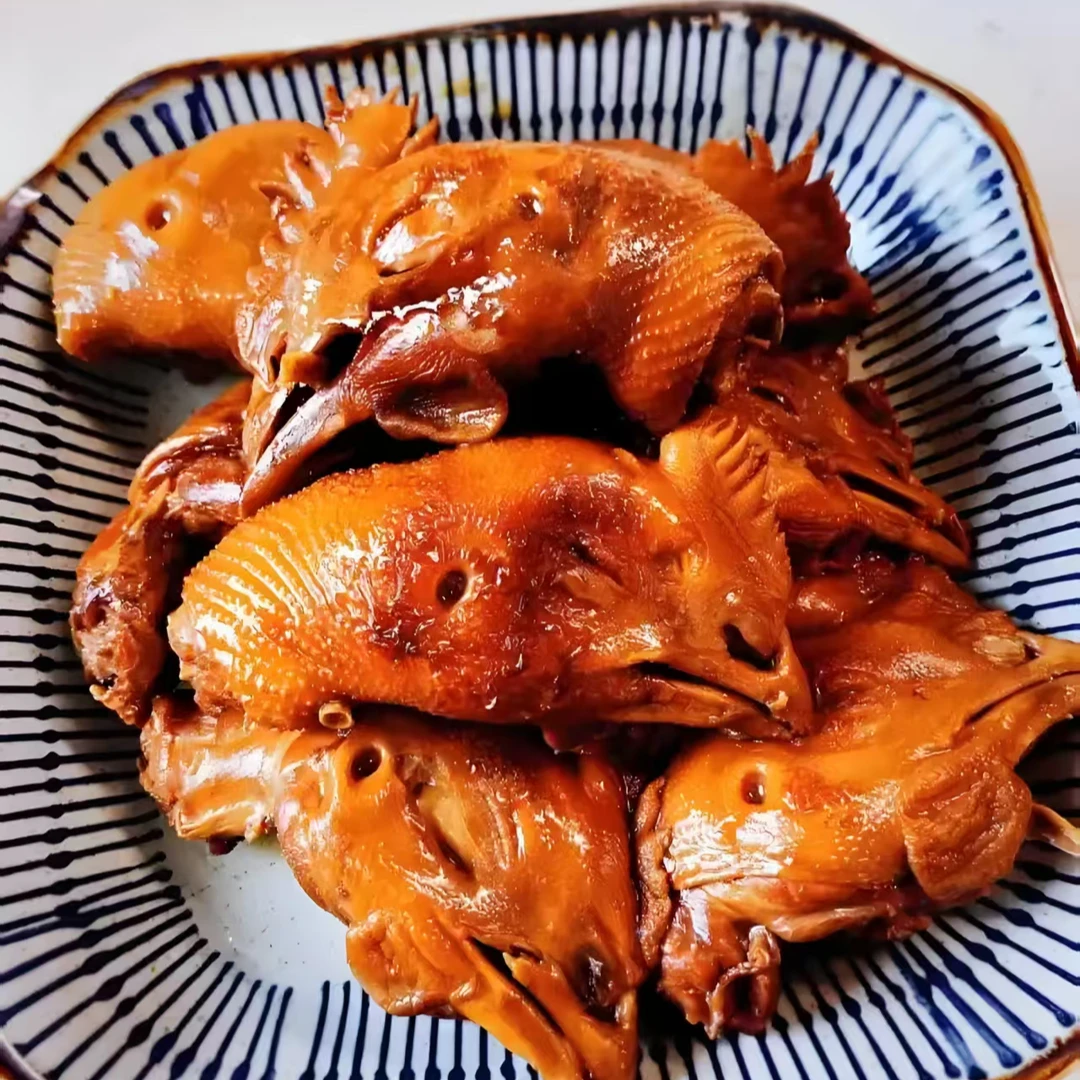 麻辣鲜卤鸡头20个