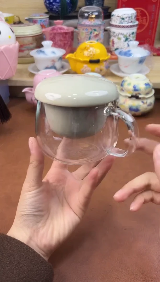 陶陶瓷茶具摆件旅行套组