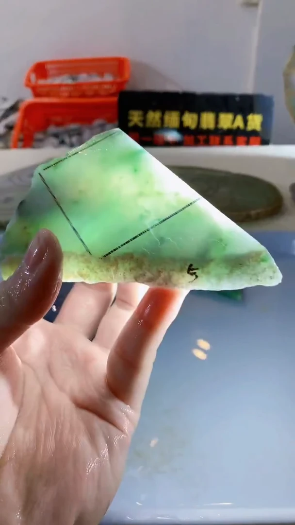 颈饰未镶嵌翡翠缅甸A货翡翠308