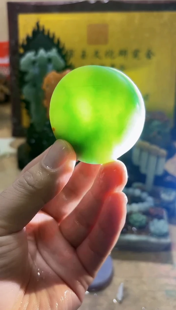 未镶嵌挂件翡翠A货常星8153