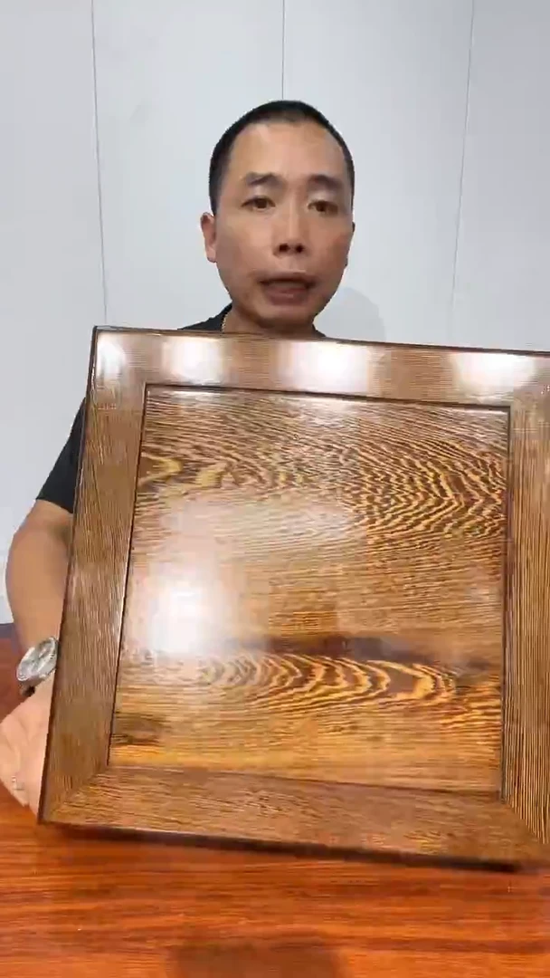 木微瑕疵处理鸡翅木正方