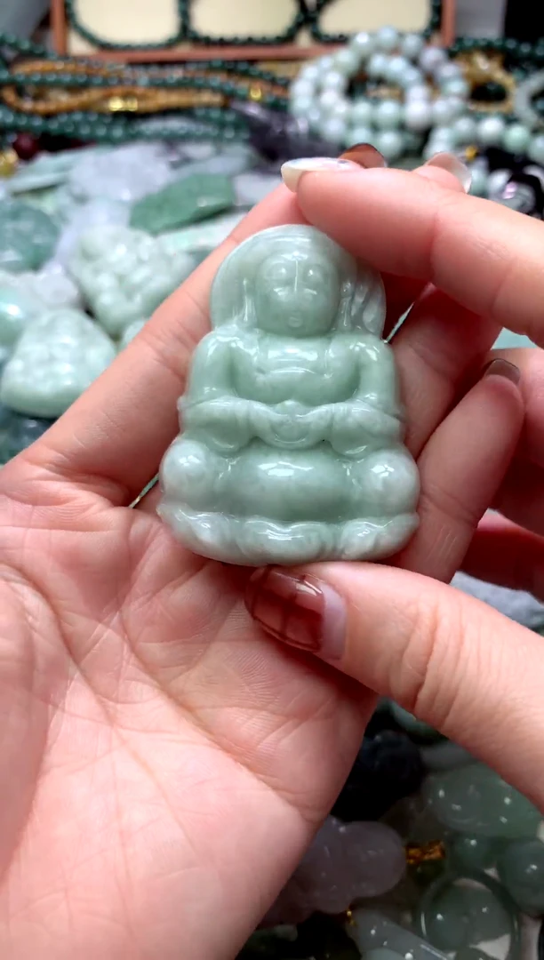 吊坠(不含链)未镶嵌翡翠1