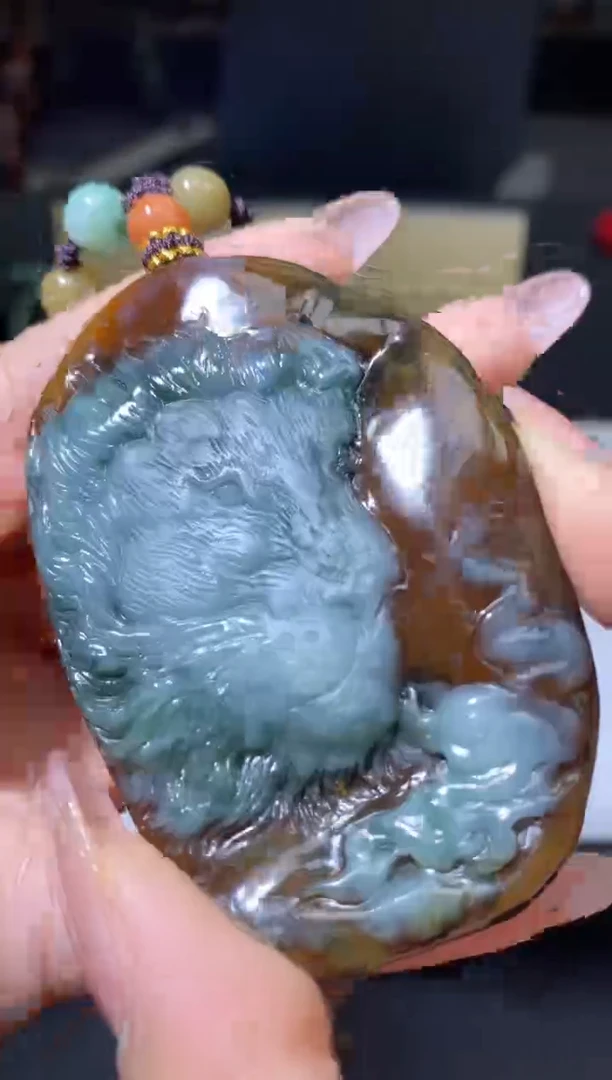 颈饰未镶嵌翡翠34556