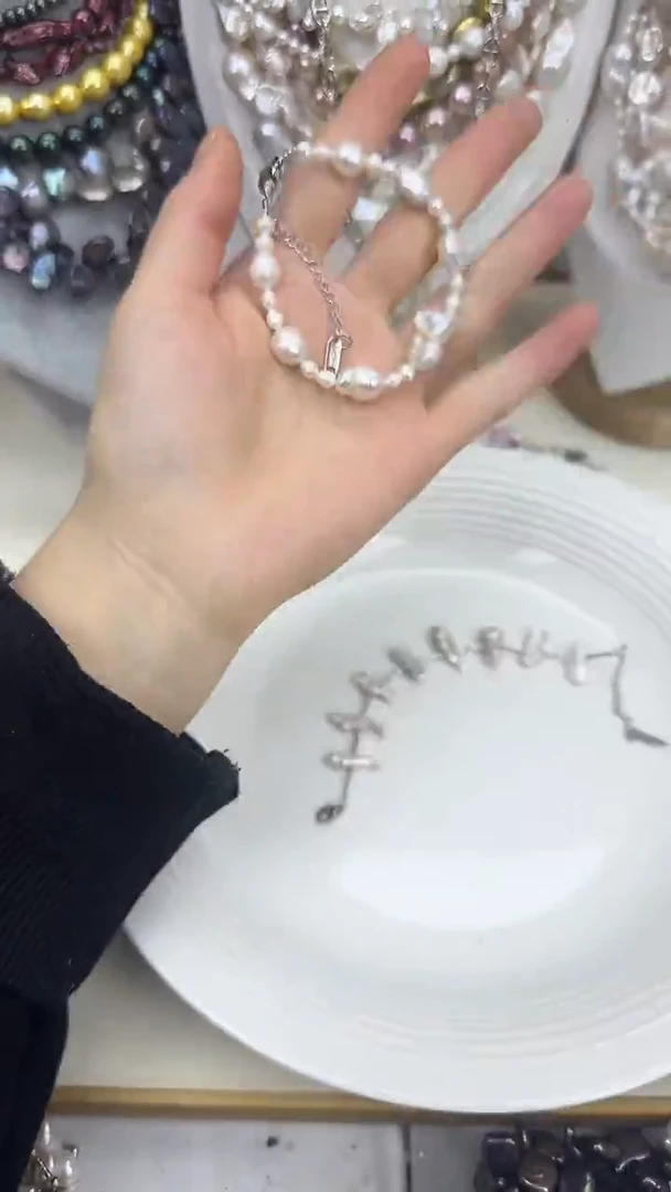 颈饰未镶嵌淡水珍珠1