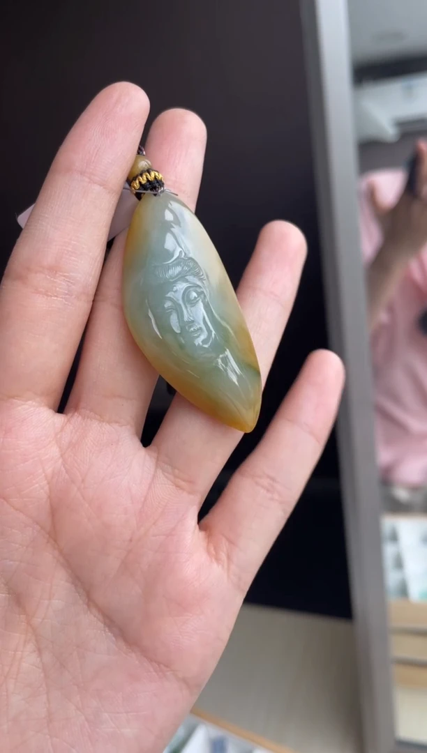 吊坠(不含链)未镶嵌翡翠血**界天然缅甸A货翡翠