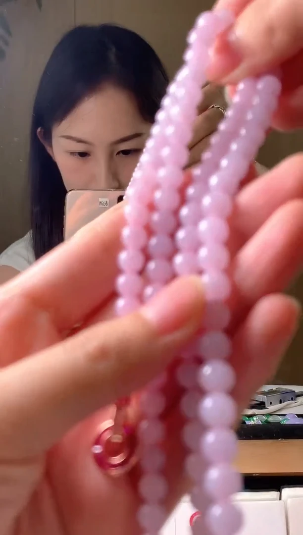 翡翠未镶嵌项链珠链