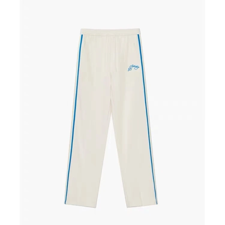 Ed Hardy/埃德哈迪春季新款宽松直通前开叉休闲长裤E1QAW330