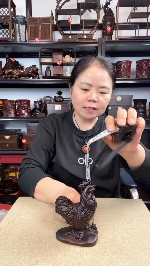 木小鸡老李红木工艺品