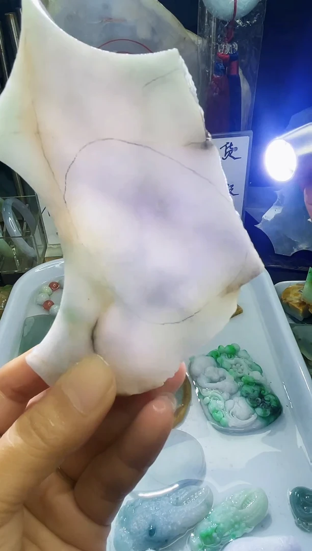 未镶嵌挂件翡翠天然缅甸翡翠A货