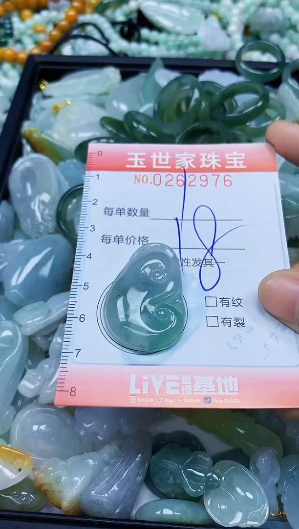 翡翠未镶嵌颈饰闪购0262976