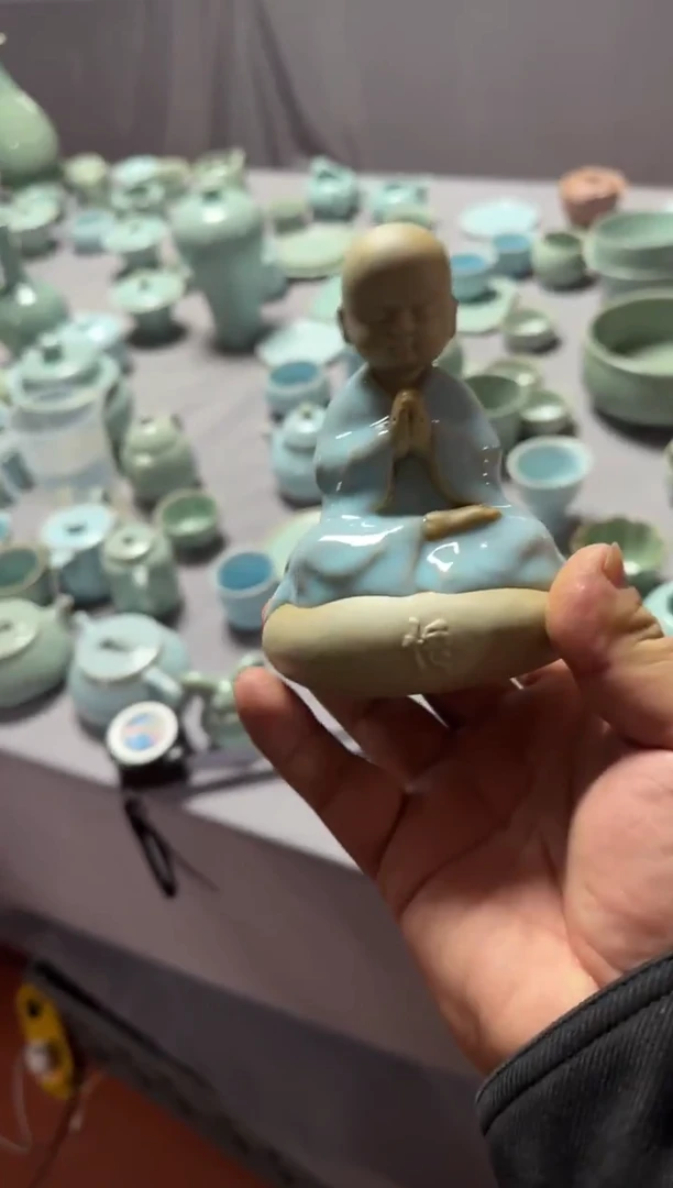 汝瓷平顶山汝瓷产品   和尚