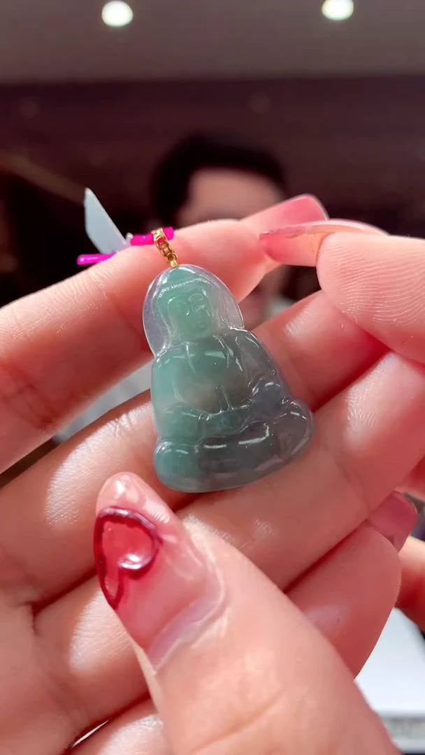 翡翠未镶嵌颈饰梅**缘天然翡翠（拍一发一）