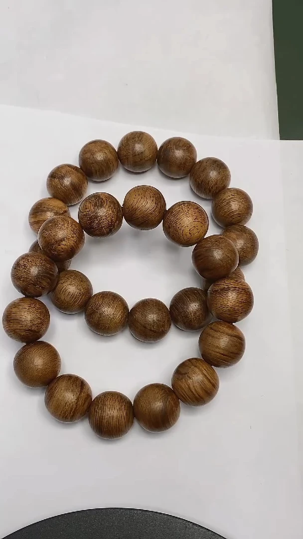 沉香手串CL3971芽庄土沉天然野多样性发一