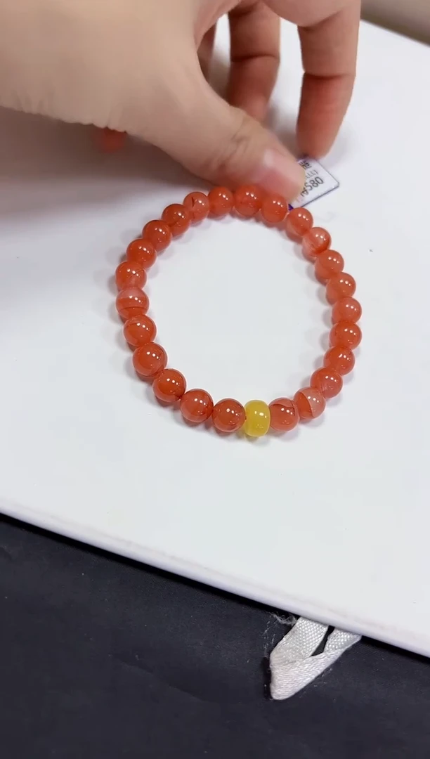 【闪购商品】南红玛瑙手链未镶嵌手链