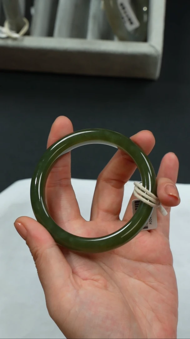 和田玉手镯未镶嵌A0044-59