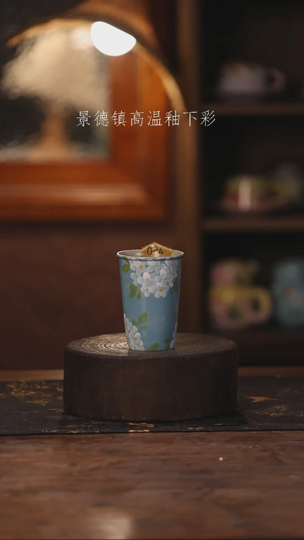 陶瓷景德镇高温釉下手绘陶瓷034