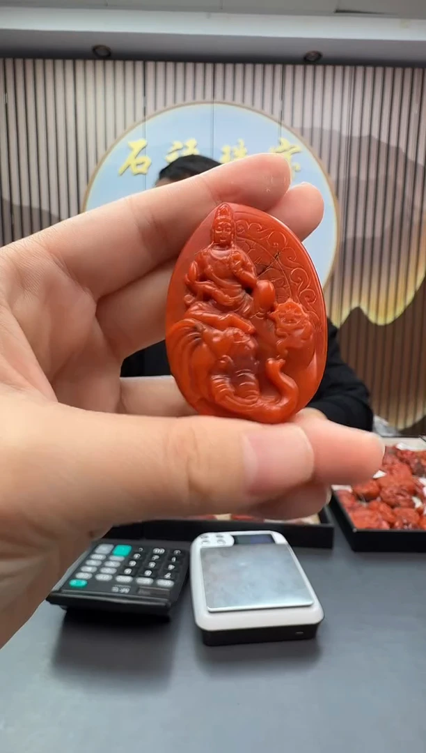 未镶嵌雕刻南红玛瑙079ZB0104产品一个