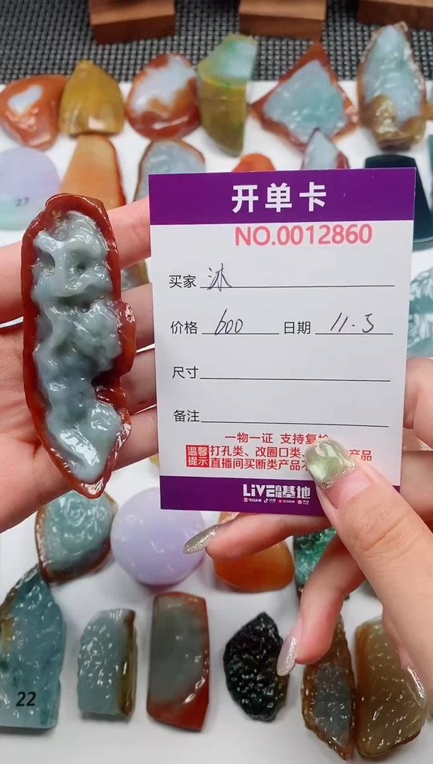 颈饰未镶嵌翡翠沐*随形2860