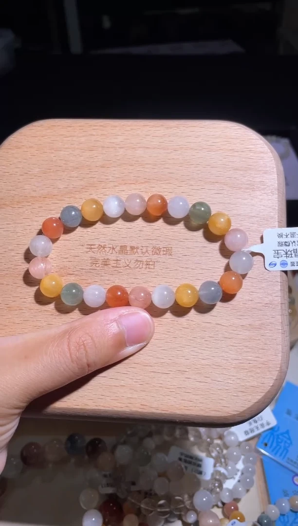 水晶手链未镶嵌8 号多样性发货一O 8+