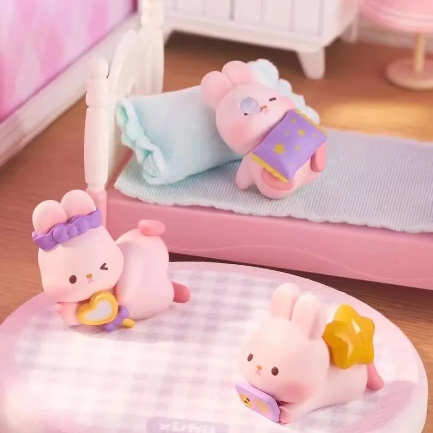 （明款满30包邮）摸摸兔趣享生活系列萌粒手办