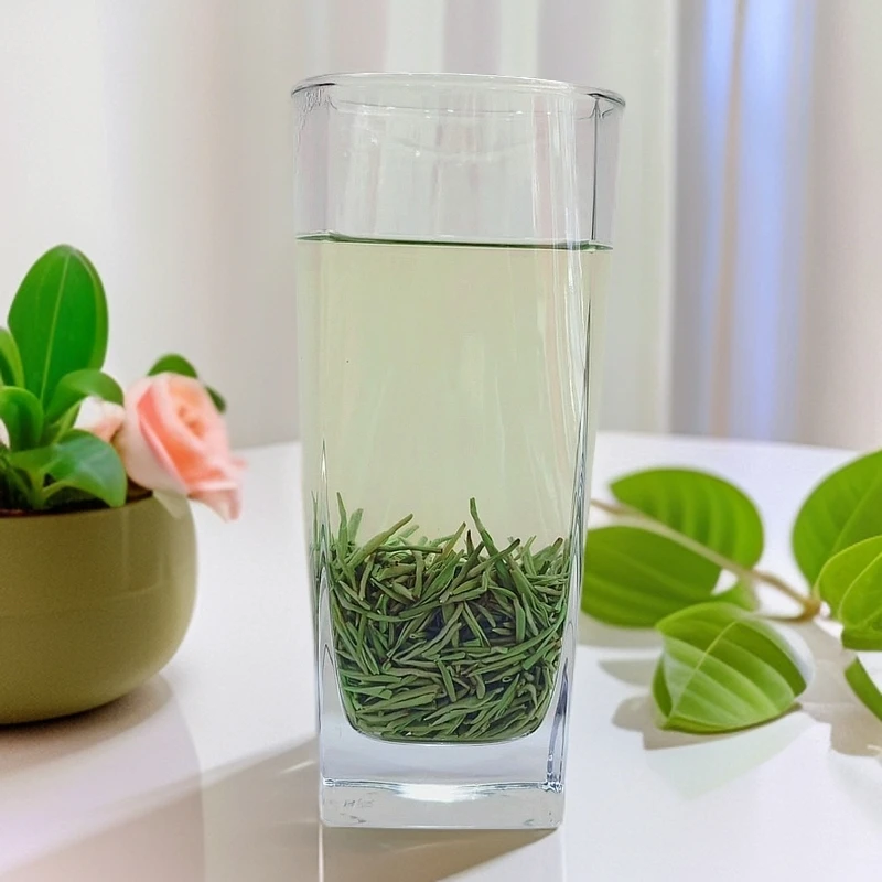 湖北绿茶特级小米芽茶叶、嫩香鲜爽