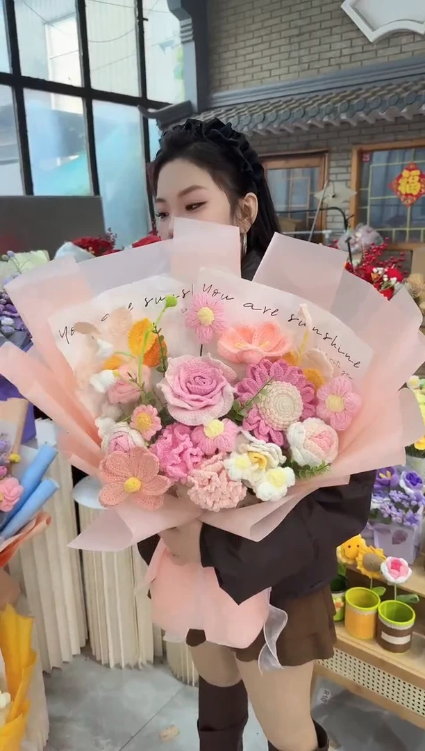 非遗手工定制花束，孤品清仓！