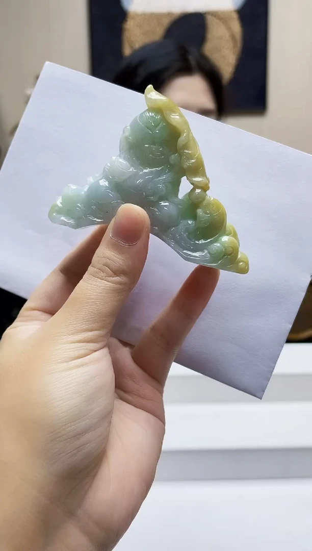 未镶嵌定制翡翠吊坠106