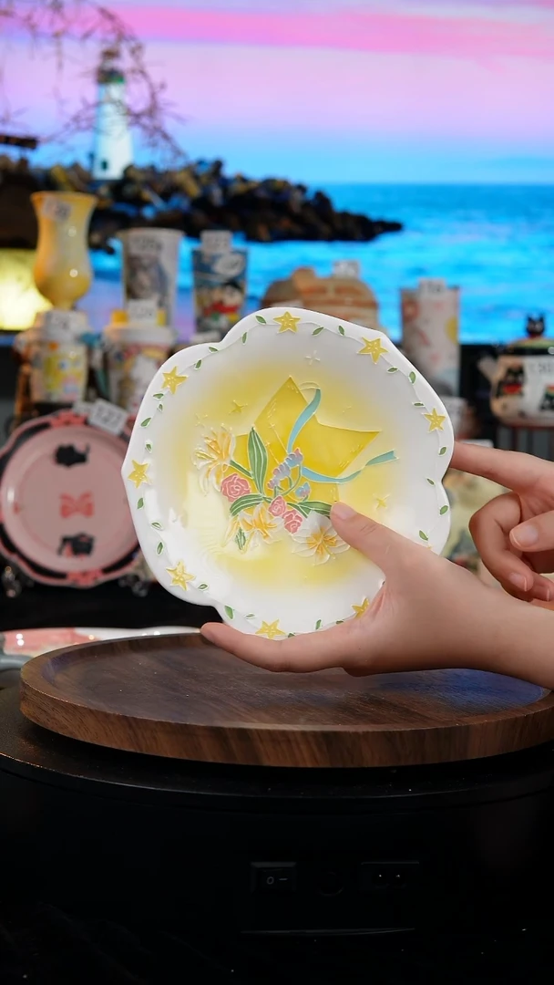 陶瓷便携款景德镇手工手绘陶瓷