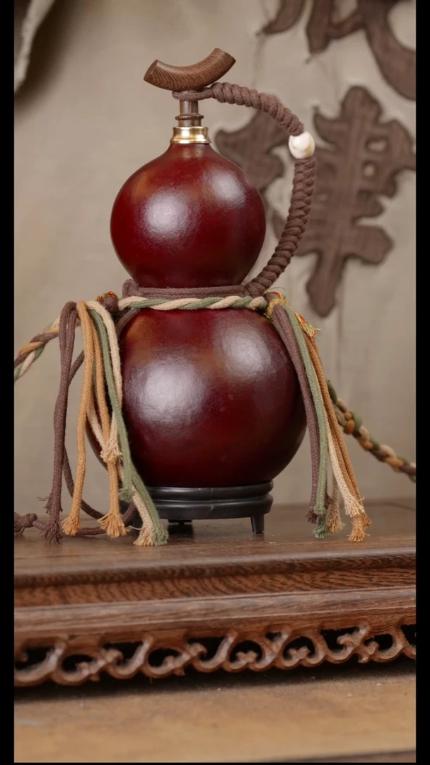 177号精品天然大漆酒葫芦一物一拍~