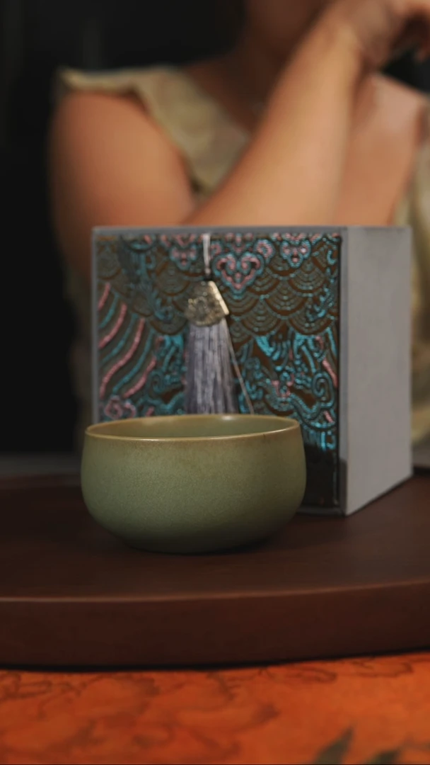 杯子?*?禅定 柴烧全品一级 汝州原产地原矿仿古老釉