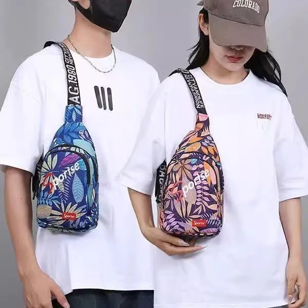 男女新款通勤包便携休闲包单肩包斜挎包胸包