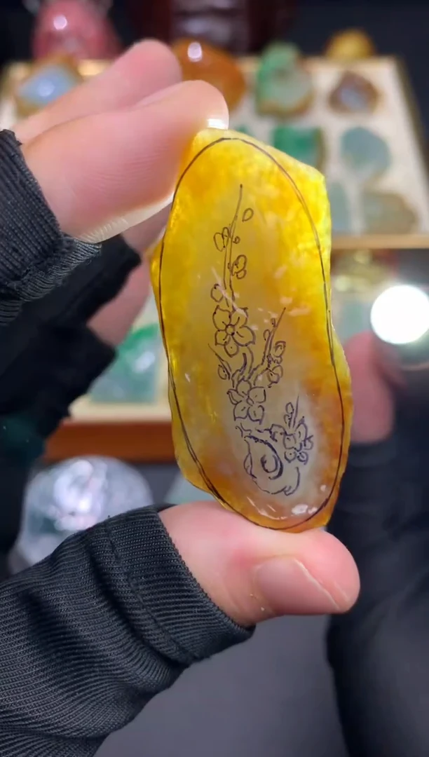 未镶嵌定制翡翠天然翡翠裸石（包工）