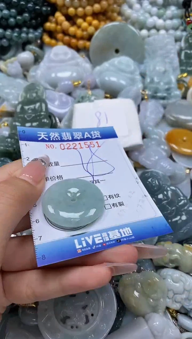 翡翠未镶嵌颈饰闪购0221551