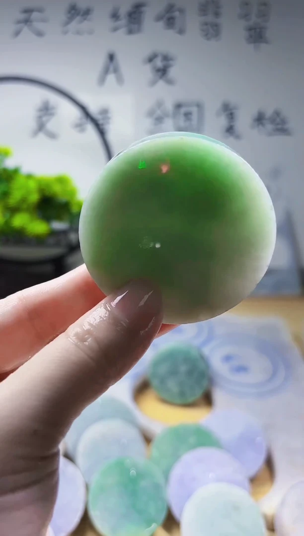 颈饰未镶嵌翡翠翡翠A货 丹787