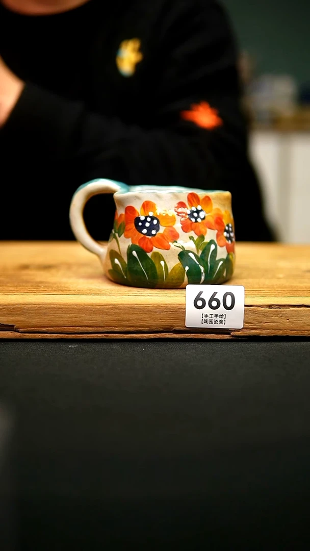 @@陶园瓷舍@@纯手工手绘@高温釉下彩