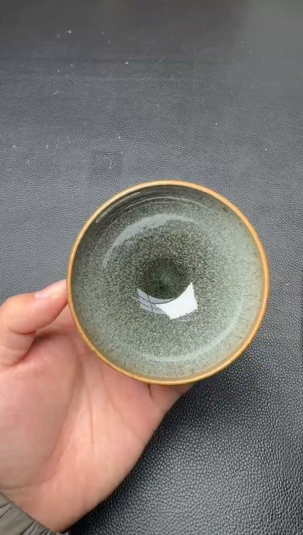 【闪购商品】茶盏刘金龙柴烧盏58