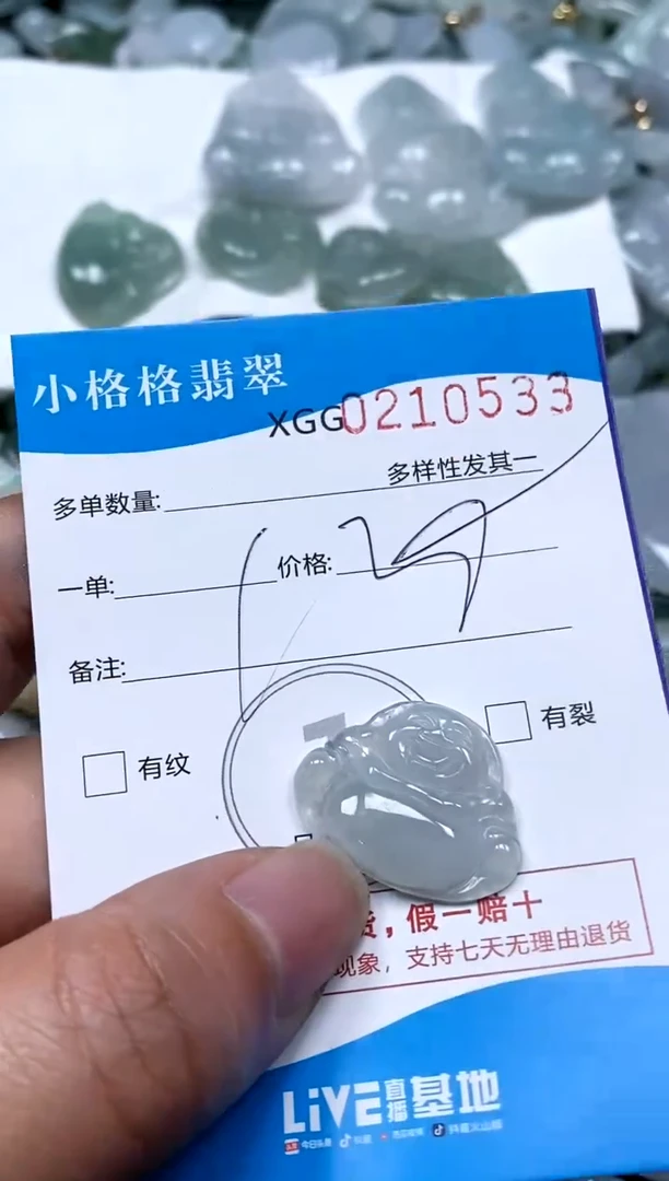 【闪购商品】翡翠颈饰未镶嵌闪购商品0210533
