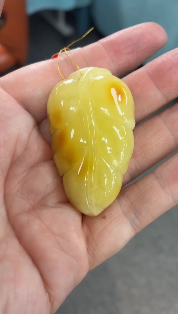 琥珀颈饰未镶嵌ℳ****⁰吊坠
