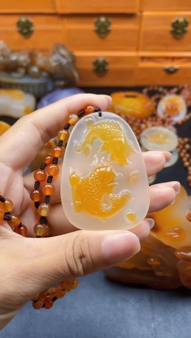 未镶嵌挂件玛瑙/玉髓行*ll