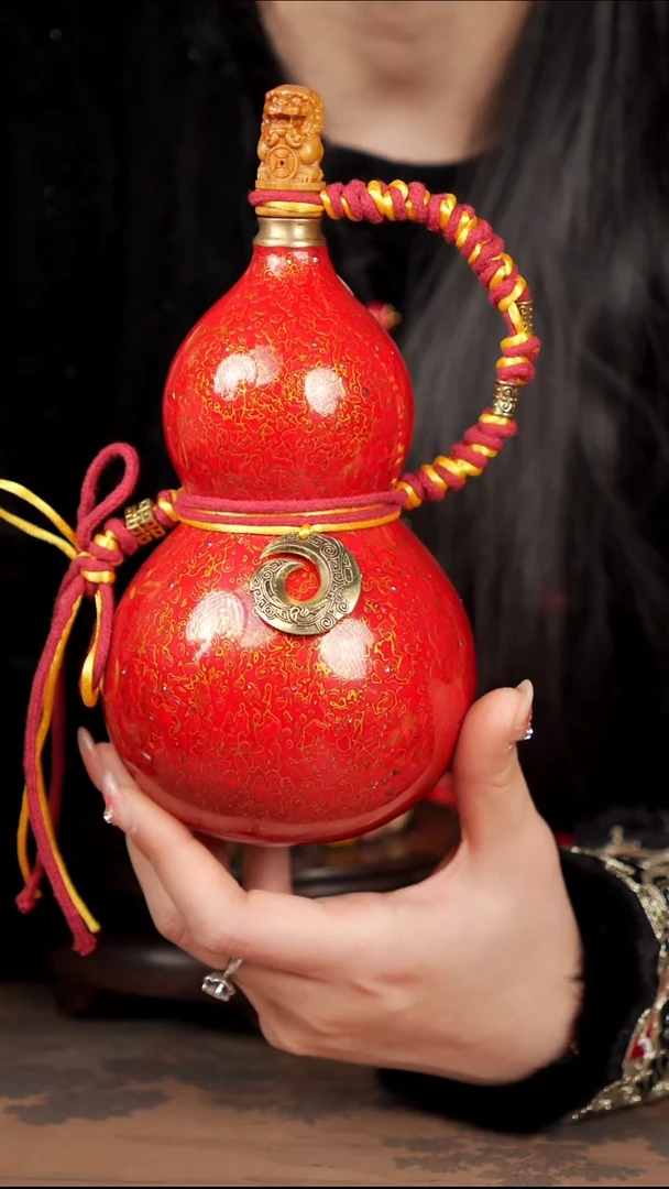 【闪购商品】99易林高端工艺大漆酒葫芦--468