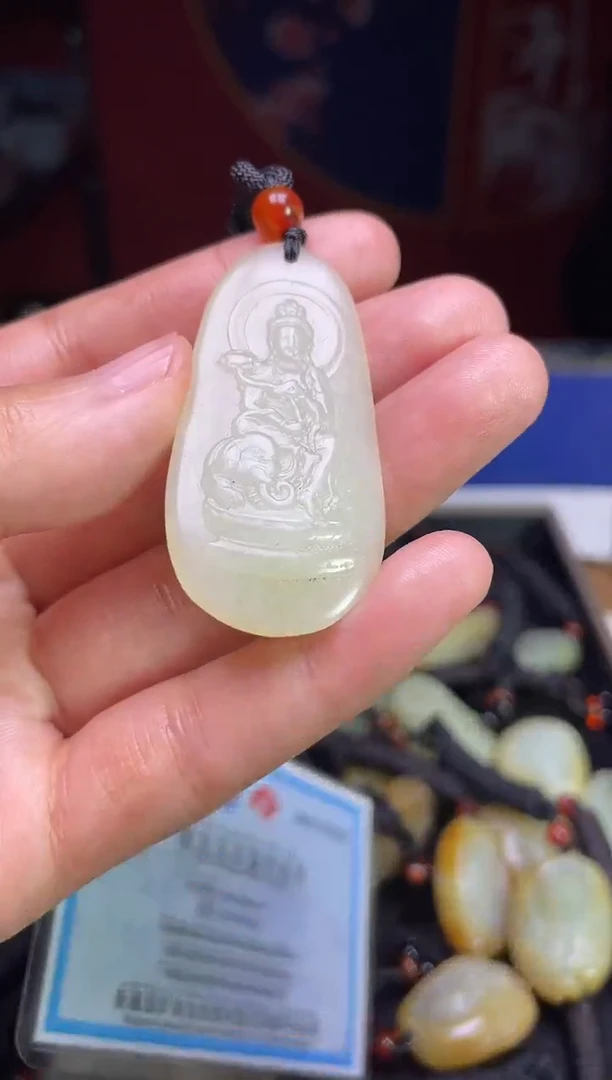 颈饰未镶嵌和田玉123