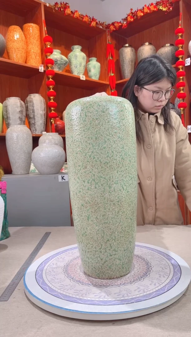 【闪购商品】瓶春意盎然50cm落地 陶瓷花瓶 无花