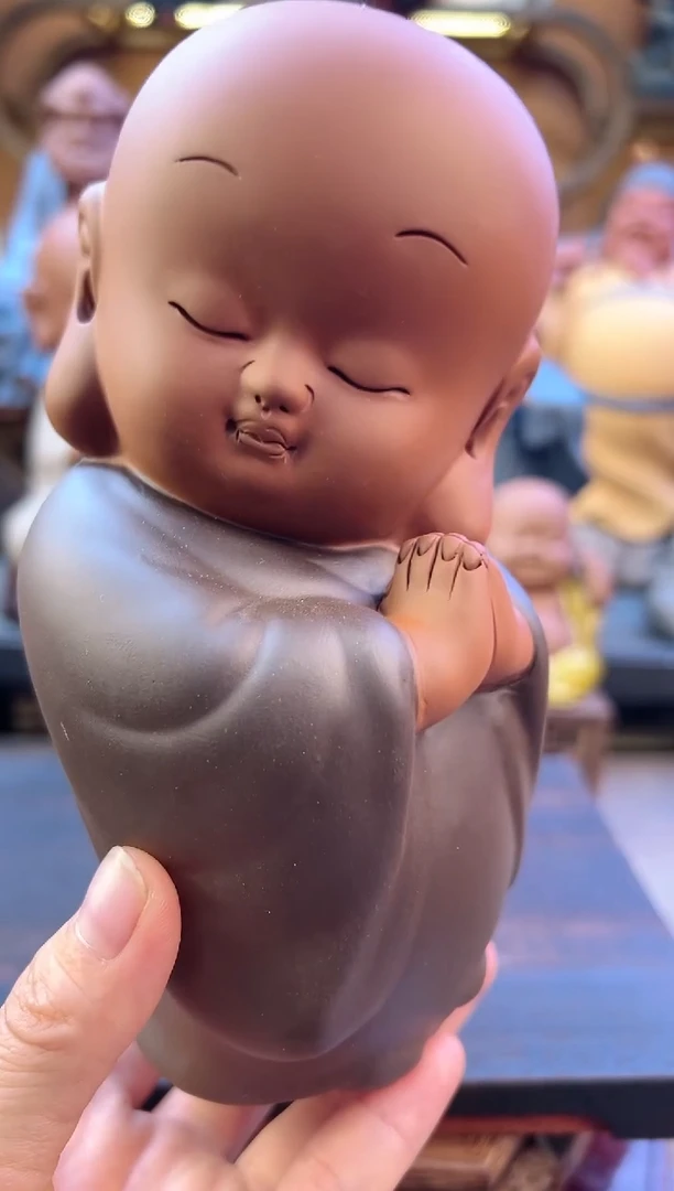 紫砂茶宠器闵茶宠摆件