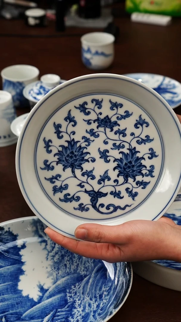 摆件陶五里雾精选 手工手绘精品