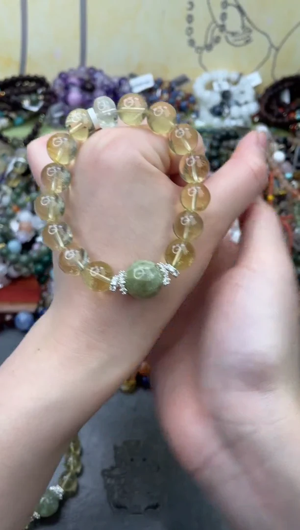 未镶嵌手链黄晶387